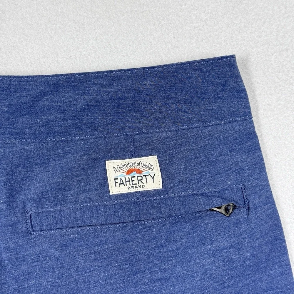 Faherty All Day Shorts Mens 28 Drawstring Performance Stretch Chino‎ 8